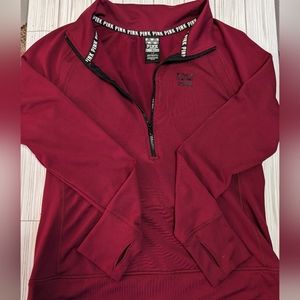 VS PINK Ultimate Yoga Half Zip